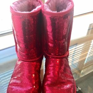 Authentic red Ugg Boots